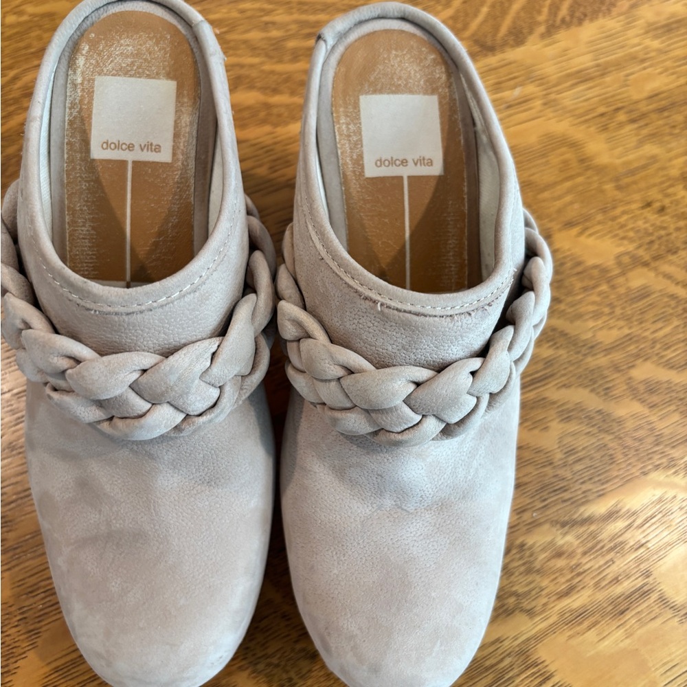 Dolce Vita Women's Braided Mules - Soft Beige